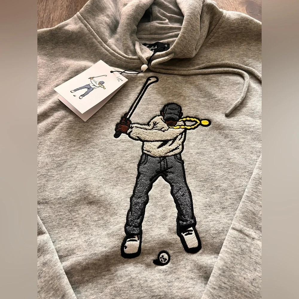 NWT- Swingman Logo Hoodie- Eastside Golf Gray Sz Small - Picture 4 of 10